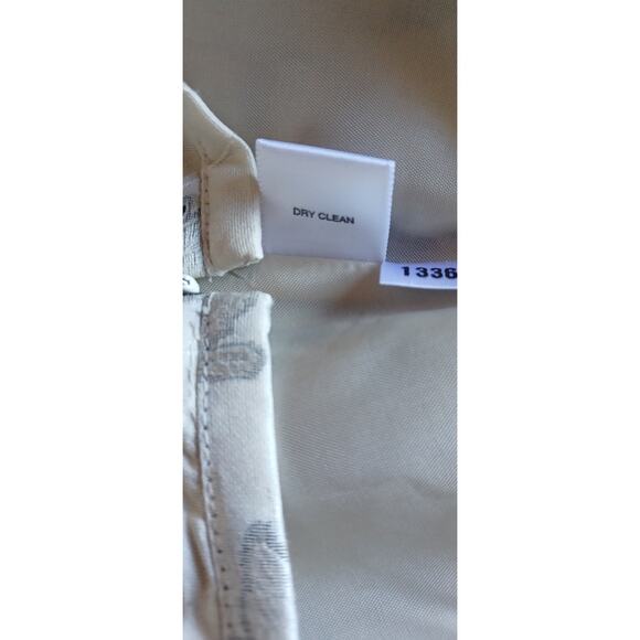 VTG Ann Taylor Silk Blend Floral Pleated Midi Skirt, Size 10 Gothic Cottagecore - Picture 7 of 7